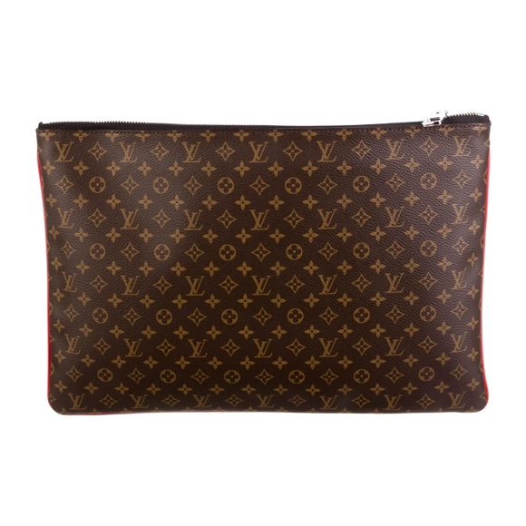 🕹️ Louis Vuitton 🕹️ Monogram A4 Multipocket Pochette Clutch/Laptop Bag  NWT - Picture 3 of 16